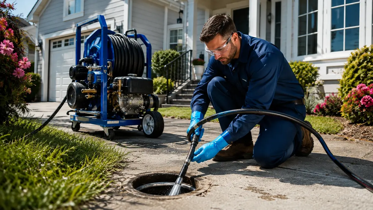 Residential Hydro Jet Drain Cleaning in Costa Mesa