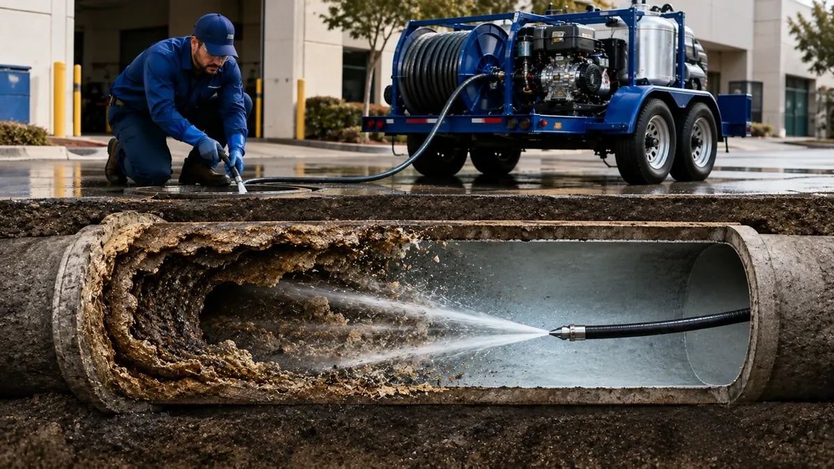 Sewer Pipe Descaling in Costa Mesa